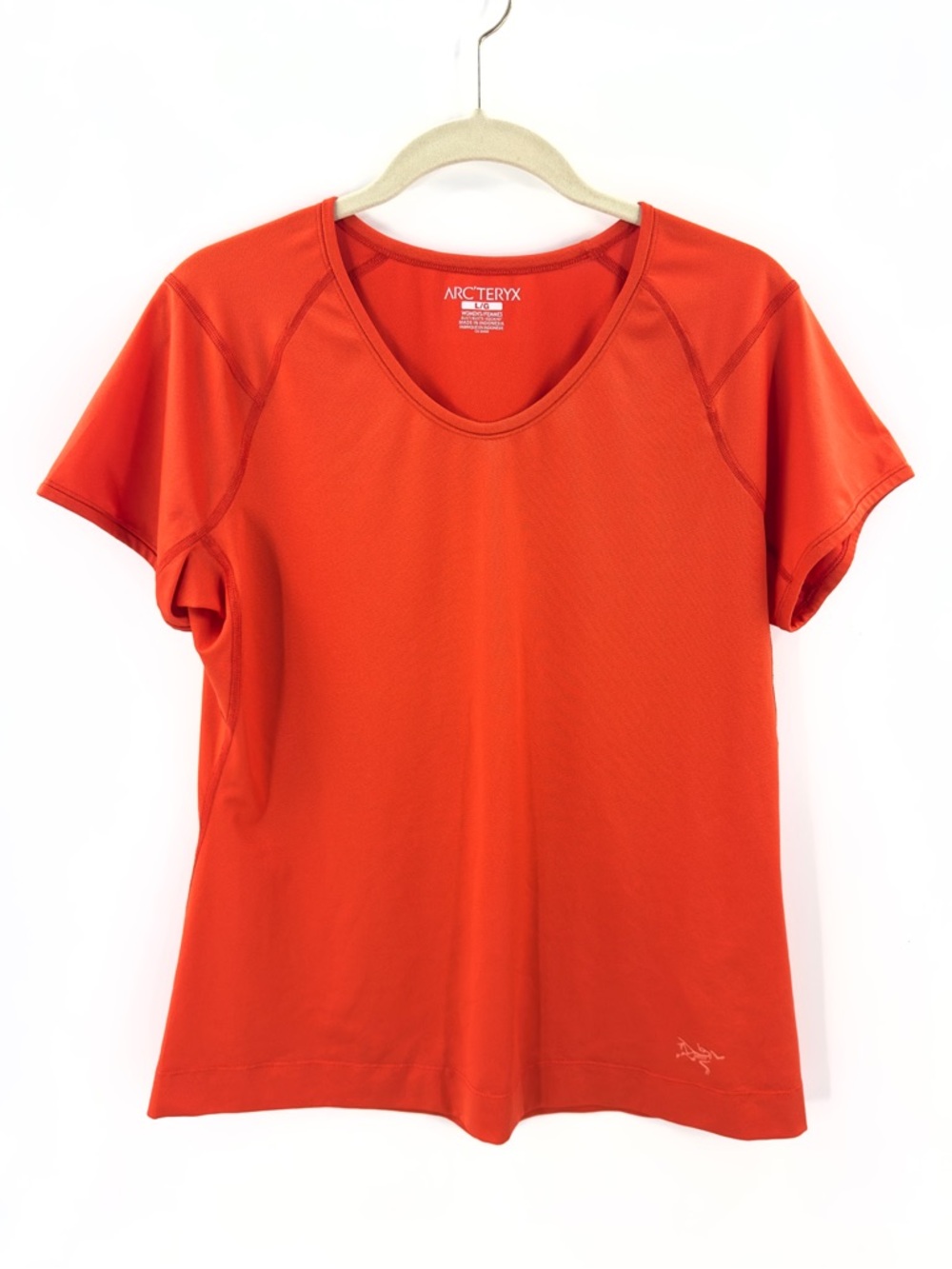 Arcteryx Womens Short Sleeve Tee Shirt Top Size Large Performance Stretch Casual